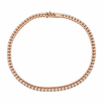 Armband - 18 karaat Roségoud - 1.60ct. tw. Diamant