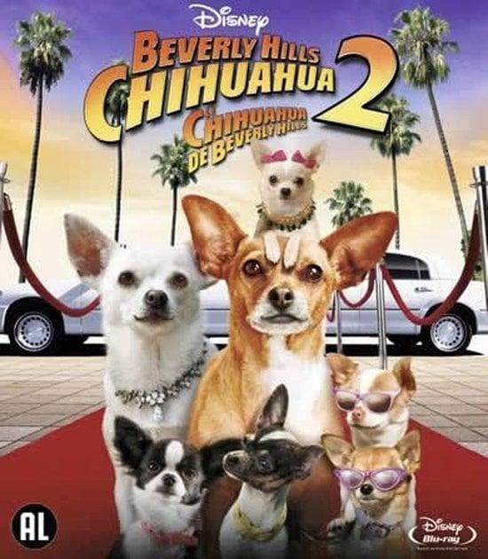 Beverly Hills Chihuahua 2 (blu-ray nieuw), Cd's en Dvd's, Blu-ray, Ophalen of Verzenden