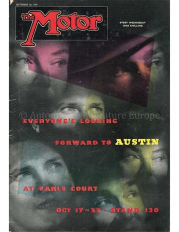 1951 THE MOTOR MAGAZINE 2589 ENGELS, Nieuw