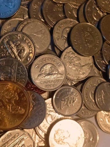 Canada. Canada. Plusieurs des valeurs différents en cents, Timbres & Monnaies, Monnaies | Europe | Monnaies non-euro