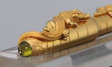 Cartier - Crocodiles de Cartier exceptionel gold plated -, Nieuw