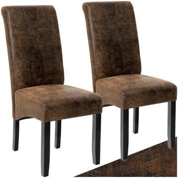 Eetkamerstoel, ergonomisch, massief hardhout, Huis en Inrichting, Verzenden, Nieuw
