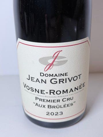 2023 Domaine Jean Grivot Aux Brûlées - Vosne-Romanée 1er, Verzamelen, Nieuw