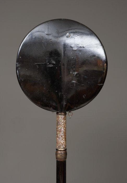 Naginata  stok & yari’saya  - Gelakt hout, Gepatineerd, Antiek en Kunst, Antiek | Overige Antiek