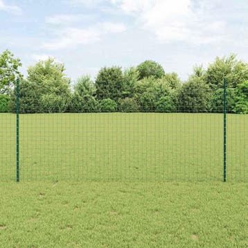 vidaXL ingegraven hekpalen 5 st Groen 160 cm Gepoedercoat, Verzenden