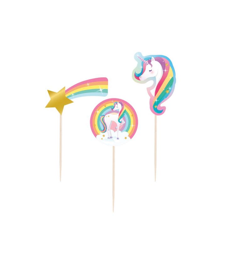 Unicorn Cocktailprikkers, Hobby & Loisirs créatifs, Articles de fête, Envoi