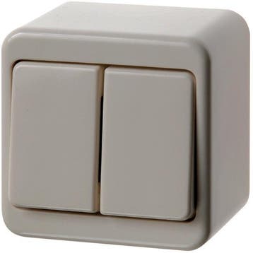 Interrupteur Dinstallation En Saillie Hager Berker -, Verzenden