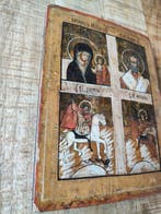 Icône - Bois - Icône en quatre volets Russie