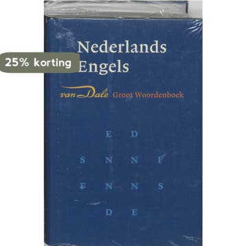 Van Dale groot woordenboek Nederlands-Engels / Van Dale, Verzenden