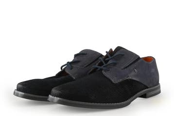 Bugatti Veterschoenen in maat 40 Blauw, Kleding | Heren, Schoenen, Bugatti, Zo goed als nieuw, Veterschoenen, Verzenden