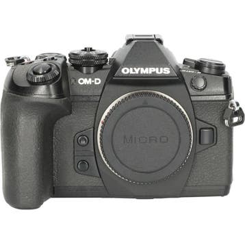 Tweedehands Olympus E-M1 Mark II Body Zwart CM0195, Audio, Tv en Foto, Ophalen of Verzenden, Gebruikt, Overige typen, Olympus