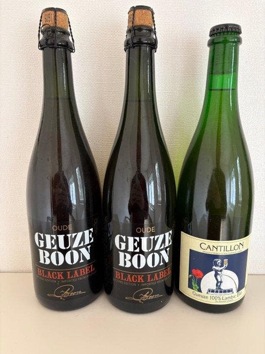 Boon & Cantillon - Diverses ales - voir la description - 75, Verzamelen, Wijnen