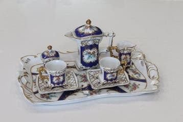 Service à thé (8) - Porcelaine, Antiquités & Art