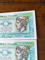 Italië. - 5 banconote Lire - anni vari (Zonder minimumprijs)