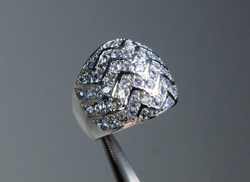 Zonder minimumprijs - Ring - 925 zilver - 2,00 ct Tanzaniet, Nieuw