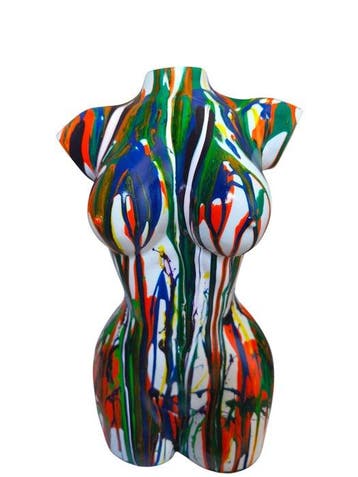 SutuDesigns - Sutu - Buste, Intuitiv - 39 cm - Résine,