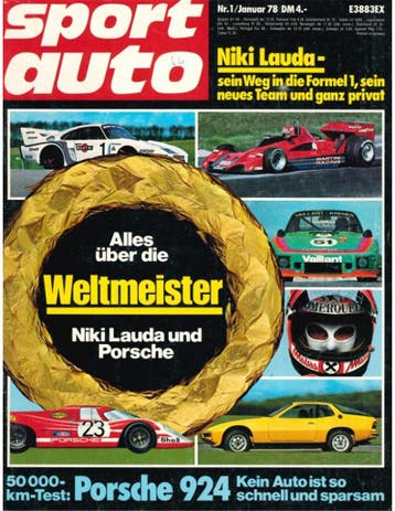 1978 SPORT AUTO MAGAZINE 01 DUITS, Ophalen of Verzenden