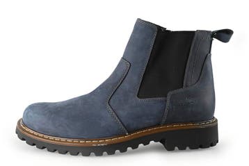 Josef Seibel Enkellaarzen in maat 46 Blauw, Kleding | Heren, Schoenen, Overige typen, Zo goed als nieuw, Josef Seibel, Verzenden