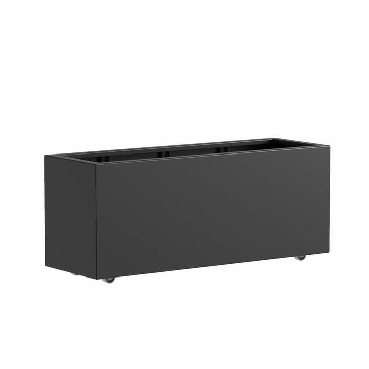 Aluminium plantenbak 150x50x60cm - Met wielen, Tuin en Terras, Bloembakken en Plantenbakken, 60 cm of meer, 100 cm of meer, Tuin
