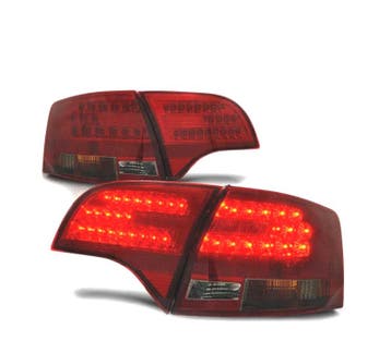 FEUX ARRIÈRE POUR AUDI A4 B7 04-08 AVANT LED FUMÉ, Auto-onderdelen, Verzenden, Nieuw