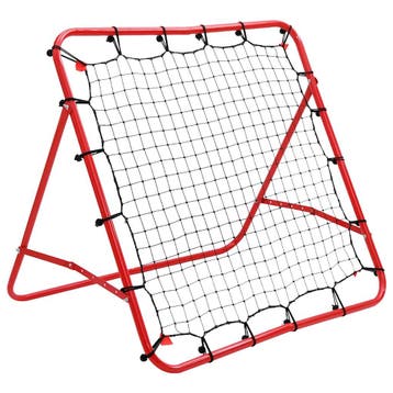 vidaXL Voetbal kickback rebounder verstelbaar 100x100 cm, Sports & Fitness, Verzenden