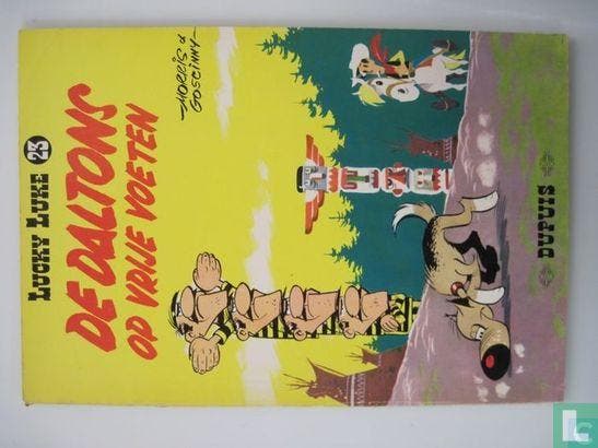 Lucky Luke - De Daltons op vrije voeten - 1964, Boeken, Stripverhalen, Gelezen, Eén stripboek, Verzenden