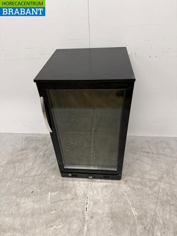 Combisteel Réfrigérateur à porte vitrée 118 litres 230V, Verzenden