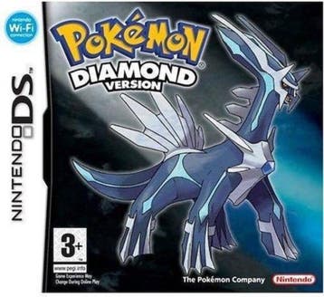 Pokemon Diamond Version - ITALIAANS (Buitenlands Doosje), Games en Spelcomputers, Ophalen of Verzenden, Zo goed als nieuw