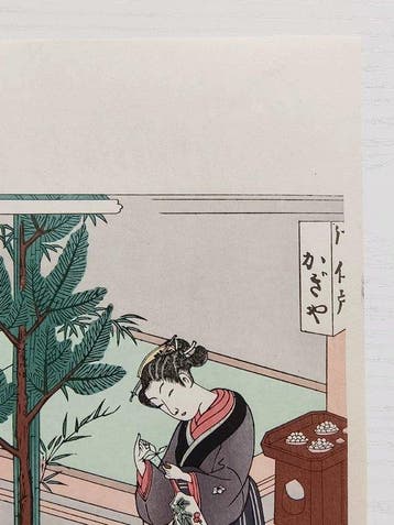 Scenes of Women and Children at Play in the Edo Period -