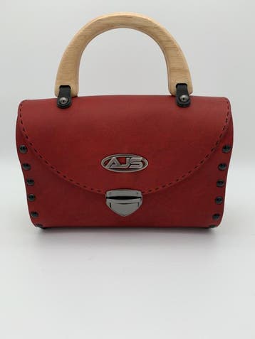 Handtas Hello red handbag, Ophalen of Verzenden