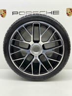 Porsche 991.1 Turbo/GTS ORIGINELE 20 zwart-alu met banden, Ophalen, Gebruikt, 295 mm, Banden en Velgen