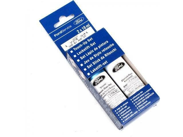 ORIGINEEL Ford Verf Pennenset VISION BLUE-METALLIC + Blanke, Autos : Divers, Outils de voiture, Enlèvement ou Envoi