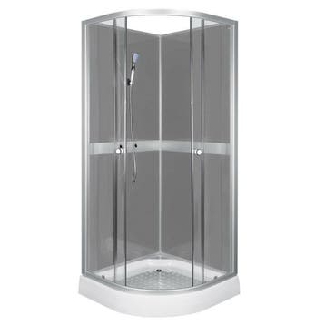 Sanifun complete douchecabine Nolan 900 x 900 grijs, Bricolage & Construction, Sanitaire, Ophalen of Verzenden, Douche