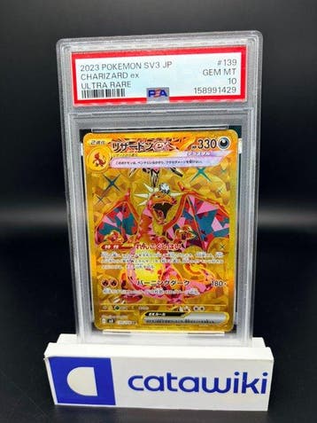 Pokémon - 1 Graded card - Charizard ex 139/108 PSA 10 -