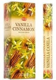 HEM Wierook - Vanilla Cinnamon - Slof / Voordeelbox (6 Pa..., Ophalen of Verzenden