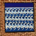 Baptiste Laurent - Vagues bleues matrice