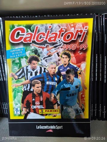 Panini Calciatori Ronaldo Original edition - 45 Compleet, Verzamelen, Nieuw