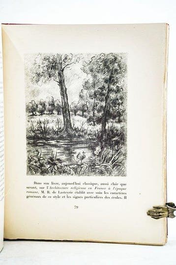 Édouard Herriot / René Demeurisse - Dans la foret Normande -, Antiek en Kunst