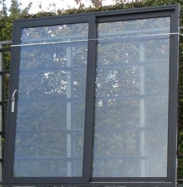 aluminium schuifdeur , schuifraam , pui 220 x 220, Doe-het-zelf en Bouw, Ophalen of Verzenden, 150 tot 225 cm, 150 tot 225 cm
