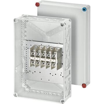 Hensel K7052 IP65 Aansluitdoos 5-Poorts 95mm² - K 7052, Doe-het-zelf en Bouw, Verzenden, Nieuw