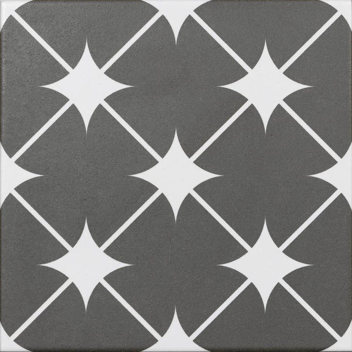 Vloertegel/Wandtegel Antraciet 20x20cm (Vloeren), Doe-het-zelf en Bouw, Tegels, 20 tot 40 cm, 20 tot 40 cm, 10 m² of meer, Nieuw
