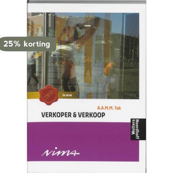 Verkoper en verkoop 9789001652357 A.A.M.. Tak, Boeken, Verzenden, Zo goed als nieuw, A.A.M.. Tak