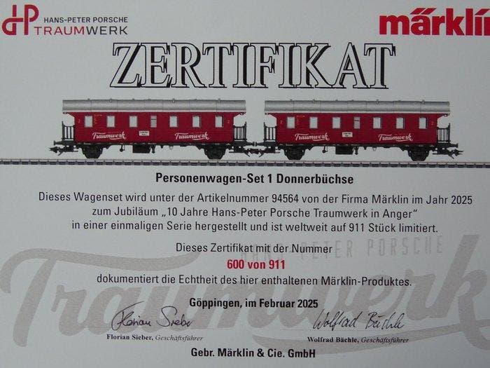 Märklin H0 - 94564 - Modeltrein personenwagonset (1) -, Hobby & Loisirs créatifs, Trains miniatures | HO