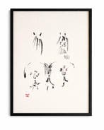 André Masson (1896-1987) - Etude de chevaux