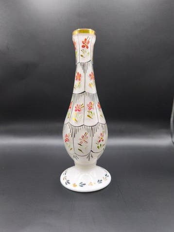 Rare gülabdan ottoman de style Beykoz peint à la main en
