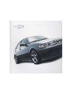 2002 SAAB 9-3 BROCHURE ENGELS (USA), Ophalen of Verzenden, Nieuw