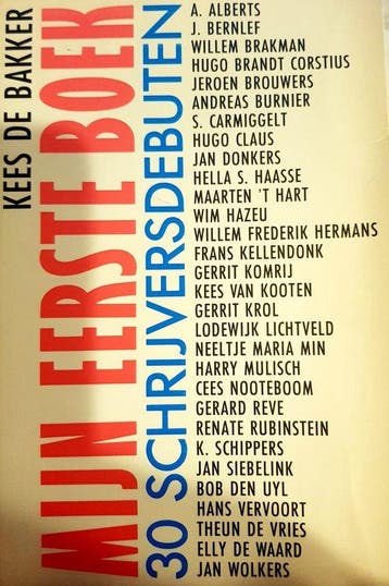 Mijn eerste boek - de Bakker, Verzenden, Nieuw