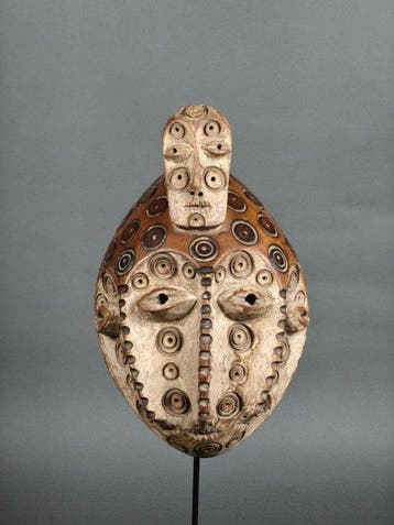 Prachtig masker - bindt - Congo RDC (Zonder minimumprijs)