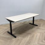 Refurbished bureau, 180x80 cm, Licht eiken - zwart, Huis en Inrichting, Bureaus, Nieuw