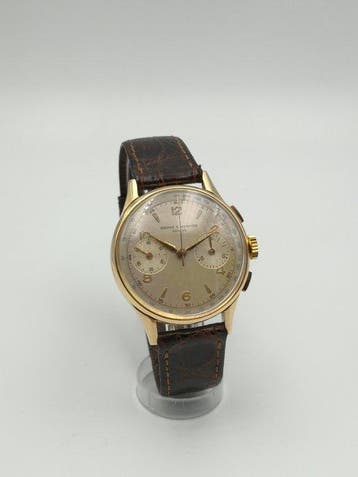 Baume & Mercier - Chronograph gold 18k - Homme - 1950-1959